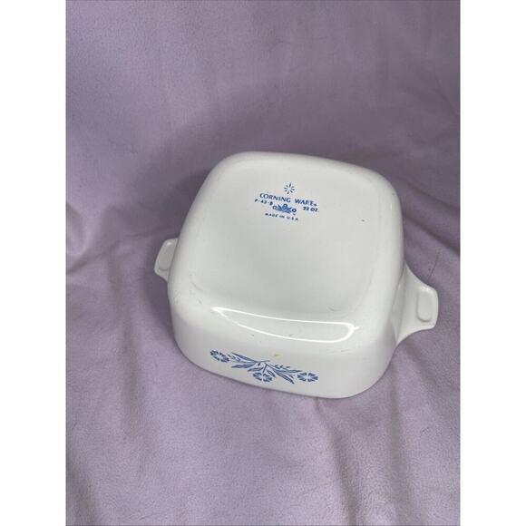 Corningware Blue Cornflower P-43-B Dish 2 3/4 Cup - Picture 3 of 3